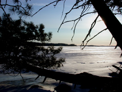 Lake Vermilion in February